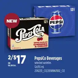 Independent Grocer PEPSICO BEVERAGES offer