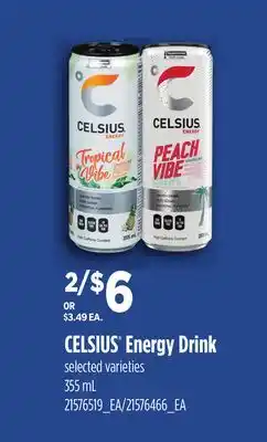 Independent Grocer CELSIUS ENERGY DRINK offer