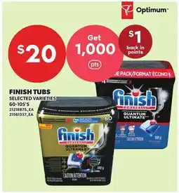 Independent Grocer FINISH TUBS, 60-105'S offer