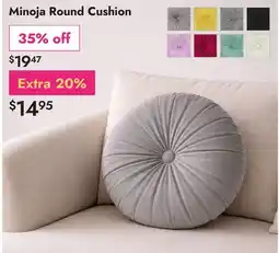 Linen Chest Minoja Round Cushion offer