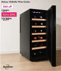 Linen Chest Koolatron Deluxe 12-Bottle Wine Cooler offer
