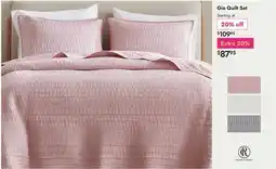 Linen Chest Gio Quilt Set offer