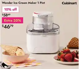 Linen Chest Wonder Ice Cream Maker 1 Pint offer