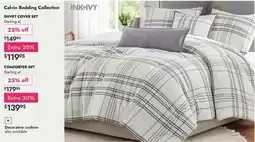 Linen Chest Calvin Bedding Collection DUVET COVER SET offer