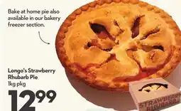 Longo's Longo's Strawberry Rhubarb Pie offer