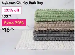 Linen Chest Mykonos Chunky Bath Rug offer