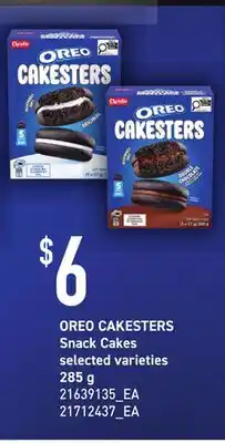 Independent Grocer OREO CAKESTERS SNACK CAKES offer