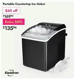 Linen Chest Koolatron Portable Countertop Ice Maker offer