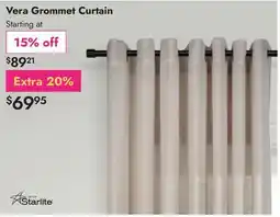 Linen Chest Starlite Vera Grommet Curtain offer