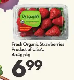 Longo's Fresh Organic Strawberries offer