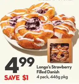 Longo's Longo's Strawberry Filled Danish offer