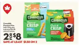 Longo's Cavendish Premium Fries offer
