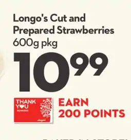 Longo's Longo's Cut and Prepared Strawberries offer