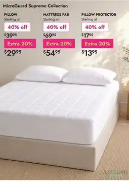Linen Chest MicroGuard Supreme Collection offer