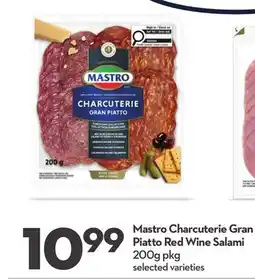 Longo's Mastro Charcuterie Gran Piatto Red Wine Salami offer