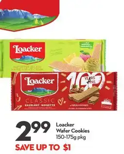 Longo's Loacker Wafer Cookies offer