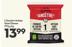 Longo's L'Ancetre Artisan Goat Cheese offer