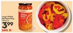 Longo's Longo's Pickled Hot Pepper Rings offer