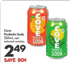 Longo's Cove Probiotic Soda offer