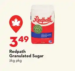 Longo's Redpath Granulated Sugar offer