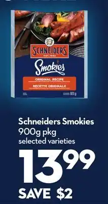 Longo's Schneiders Smokies offer