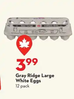 Longo's Gray Ridge Large White Eggs offer