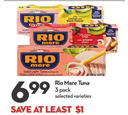 Longo's Rio Mare Tuna offer