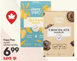 Longo's Happy Pops offer