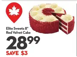 Longo's Elite Sweets 8 Red Velvet Cake offer