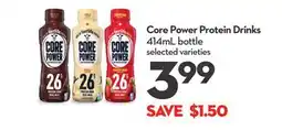 Longo's Core Power Protein Drinks offer
