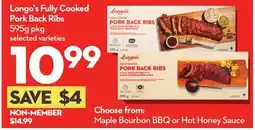 Longo's Longo's Fully Cooked Pork Back Ribs offer