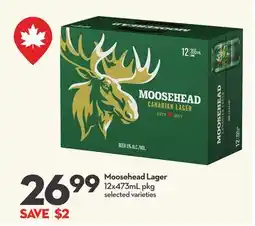 Longo's Moosehead Lager offer