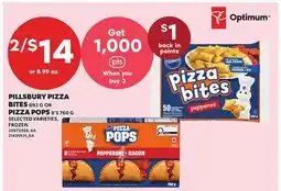Loblaws PILLSBURY PIZZA BITES, 593 G OR PIZZA POPS, 8'S 760 G offer