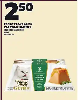 Loblaws FANCY FEAST GEMS CAT COMPLIMENTS offer