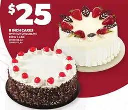 Loblaws 8 INCH CAKES, 850 G-1.4 KG offer