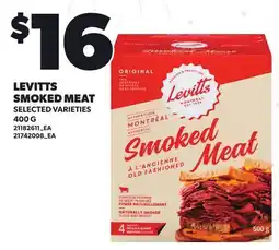 Loblaws LEVITTS SMOKED MEAT offer