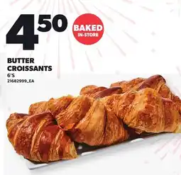 Loblaws BUTTER CROISSANTS, 6'S offer