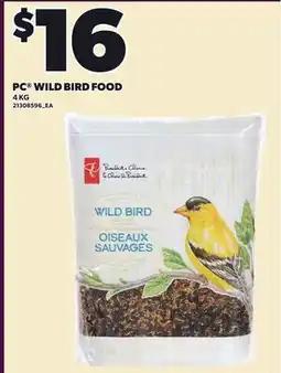 Loblaws PC WILD BIRD FOOD offer