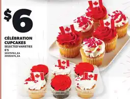 Loblaws CÉLÉBRATION CUPCAKES, 6'S offer
