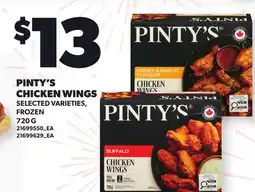 Loblaws PINTY'S CHICKEN WINGS offer