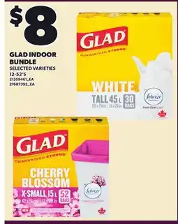Loblaws GLAD INDOOR BUNDLE, 12-52'S offer