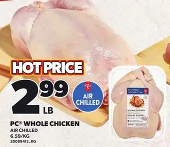 Loblaws PC WHOLE CHICKEN offer