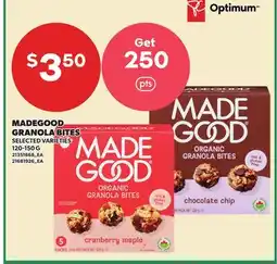 Loblaws MADEGOOD GRANOLA BITES offer