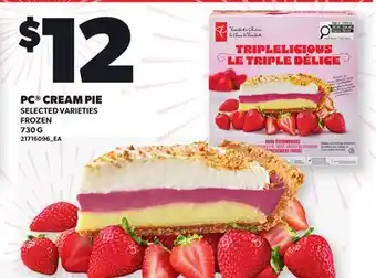 Loblaws PC CREAM PIE offer