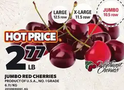 Loblaws JUMBO RED CHERRIES offer