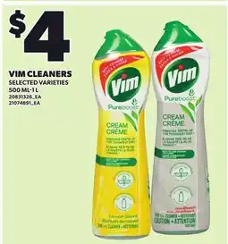 Loblaws VIM CLEANERS, 500 ML-1 L offer