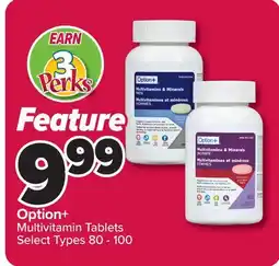 PharmaChoice Option+ Multivitamin Tablets offer