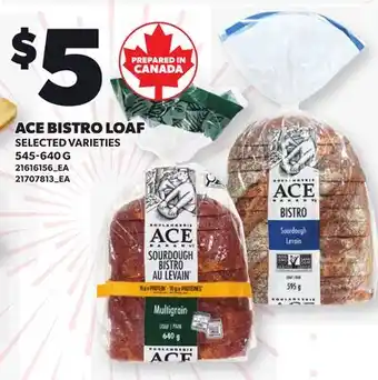 Loblaws ACE BISTRO LOAF offer