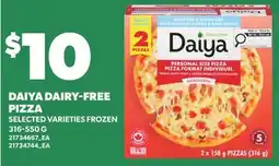 Loblaws DAIYA DAIRY-FREE PIZZA offer