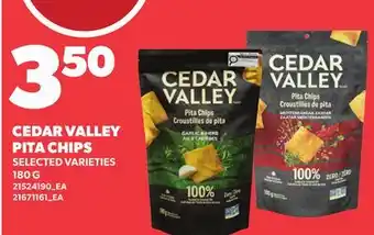 Loblaws CEDAR VALLEY PITA CHIPS offer